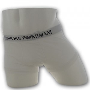 Emporio Armani - Stretch Cotton Trunk - Wit