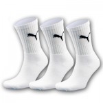 Puma Socks - SPORT - 3pack white