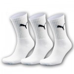 Puma Sokken - SPORT - 3pack wit