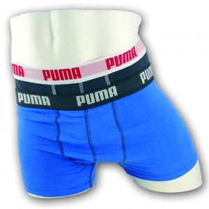 Puma Basic Boxer Shorts - 2pack - Blue