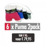 Puma - 6 x 2pack Boxershort Top Deal